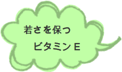 若さを保つビタミンE